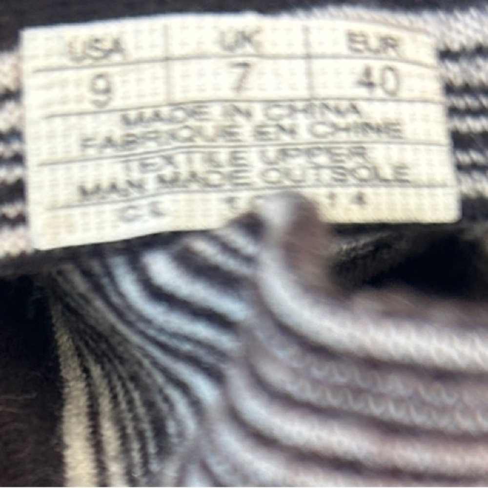 SANUK😎Black and White Striped SLING 2 Yoga Mat COMFY Sandals Size 9 - Picture 7 of 10